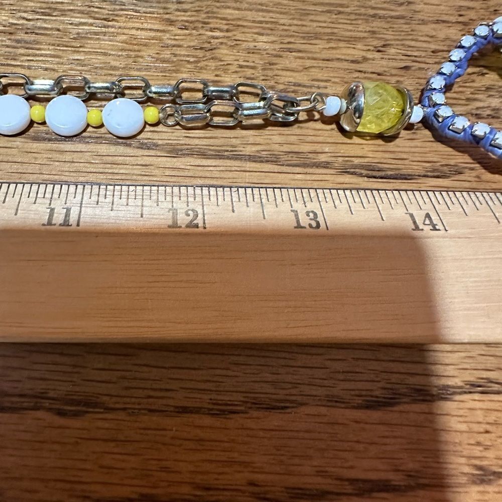 XL Handcrafted Tassel Necklace Multi Color - Picture 4 of 4
